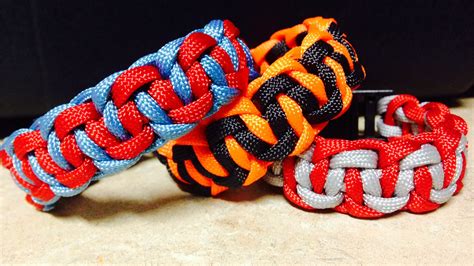 how do you make a bracelet out of paracord|paracord bracelet patterns step by.